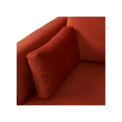 Canapé 3 Places Tissu/Bois Terracotta - LAOS 10 Canapé 3 Places Tissu/Bois Terracotta - LAOS -Promos Chesteris Boutique canape 17788895