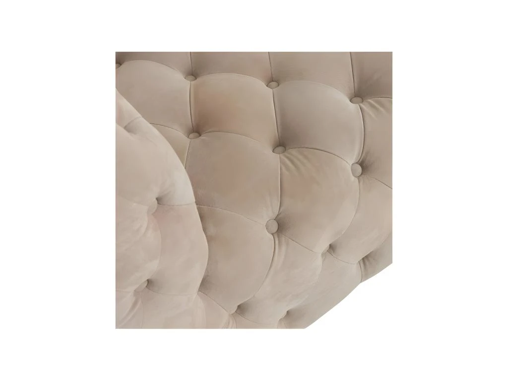 Canapé 3 Places Suède Beige - SANCIA 6 Canapé 3 Places Suède Beige - SANCIA – Image 6