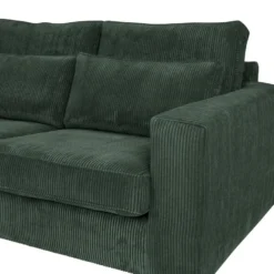 Grand Canapé D'angle Gauche En Velours Côtelé Vert MONDOVI 15 Grand Canapé D'angle Gauche En Velours Côtelé Vert MONDOVI -Promos Chesteris Boutique canape 17805631