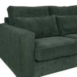 Grand Canapé D'angle Droit En Velours Côtelé Vert MONDOVI 15 Grand Canapé D'angle Droit En Velours Côtelé Vert MONDOVI -Promos Chesteris Boutique canape 17805919