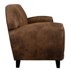 Canapé Club 3 Places Marron Vieilli -Promos Chesteris Boutique canape 18039961