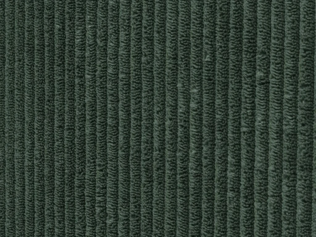 Grand Canapé D'angle Droit En Velours Côtelé Vert MONDOVI 8 Grand Canapé D'angle Droit En Velours Côtelé Vert MONDOVI – Image 8