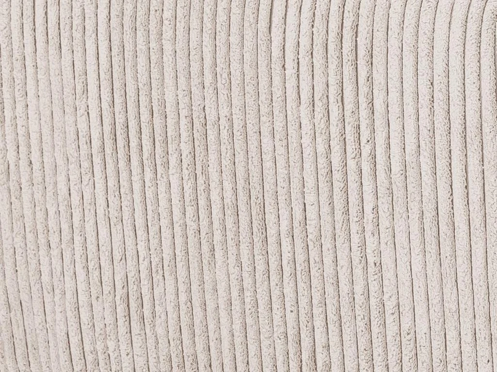 Canapé 3 Places En Velours Cotelé Beige TESSIO 6 Canapé 3 Places En Velours Cotelé Beige TESSIO – Image 6