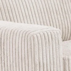 Canapé 3 Places En Velours Cotelé Beige TESSIO 10 Canapé 3 Places En Velours Cotelé Beige TESSIO -Promos Chesteris Boutique canape 18088117