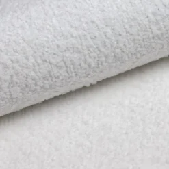 Canapé D'angle MODULA Angle Gauche Blanc Tissu Bouclette -Promos Chesteris Boutique canape 18117201