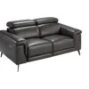Canapé 2 Places En Cuir Avec Relax 6050 ANGEL CERDA