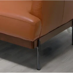 Canapé 2 Places En Cuir Et Acier 6170 ANGEL CERDA -Promos Chesteris Boutique canape 18425305