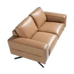 Canapé 2 Places En Cuir Couleur Arena 6133 ANGEL CERDA -Promos Chesteris Boutique canape 18425725