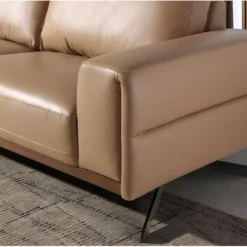 Canapé 2 Places En Cuir Couleur Arena 6133 ANGEL CERDA -Promos Chesteris Boutique canape 18425731