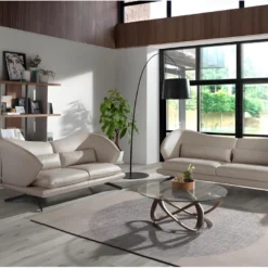 Canapé 3 Places En Cuir Et Coussins 6146 ANGEL CERDA -Promos Chesteris Boutique canape 18425759