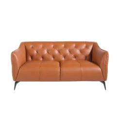 Canapé 2 Places En Cuir Avec Capitonné 6168 ANGEL CERDA -Promos Chesteris Boutique canape 18426081