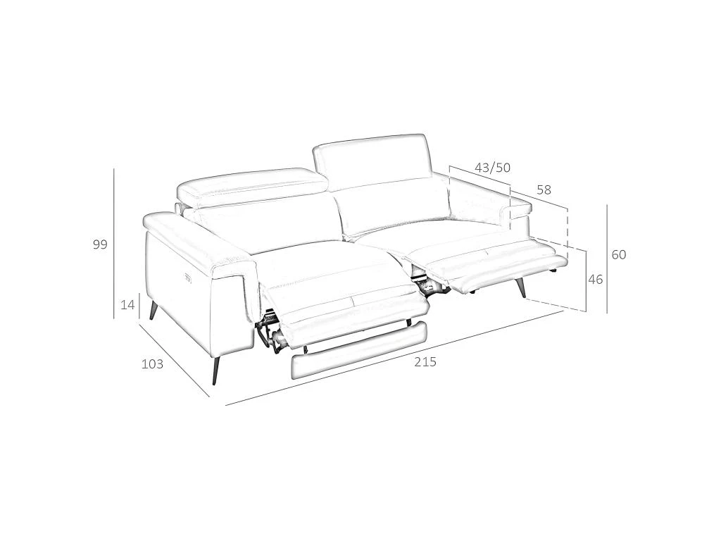 Canapé 3 Places En Cuir De Vachette 6105 ANGEL CERDA 5 Canapé 3 Places En Cuir De Vachette 6105 ANGEL CERDA – Image 5