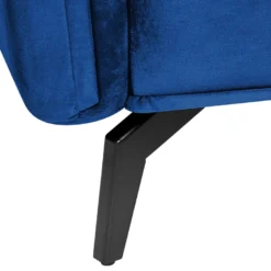 Canapé En Velours Bleu Marine AURE -Promos Chesteris Boutique canape 18857953