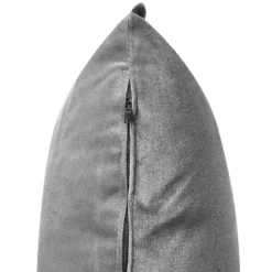 Canapé En Velours Gris Clair AURE -Promos Chesteris Boutique canape 18857971