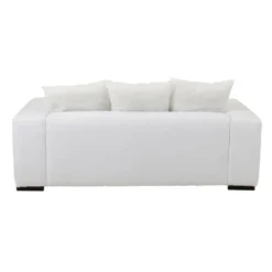 Canapé Design 5 Coussins "Monaco" 217cm Blanc -Promos Chesteris Boutique canape 19135687