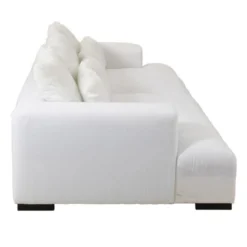 Canapé Design 9 Coussins "Monaco" 330cm Blanc -Promos Chesteris Boutique canape 19135721