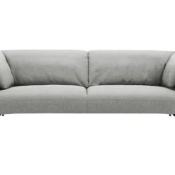 Canapé 3 Places En Tissu Gris ANGELINA -Promos Chesteris Boutique canape 19467321