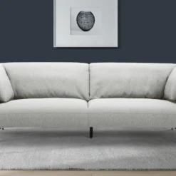 Canapé 3 Places En Tissu Gris ANGELINA -Promos Chesteris Boutique canape 19467327