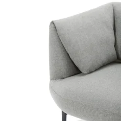 Canapé 3 Places En Tissu Gris ANGELINA -Promos Chesteris Boutique canape 19467333