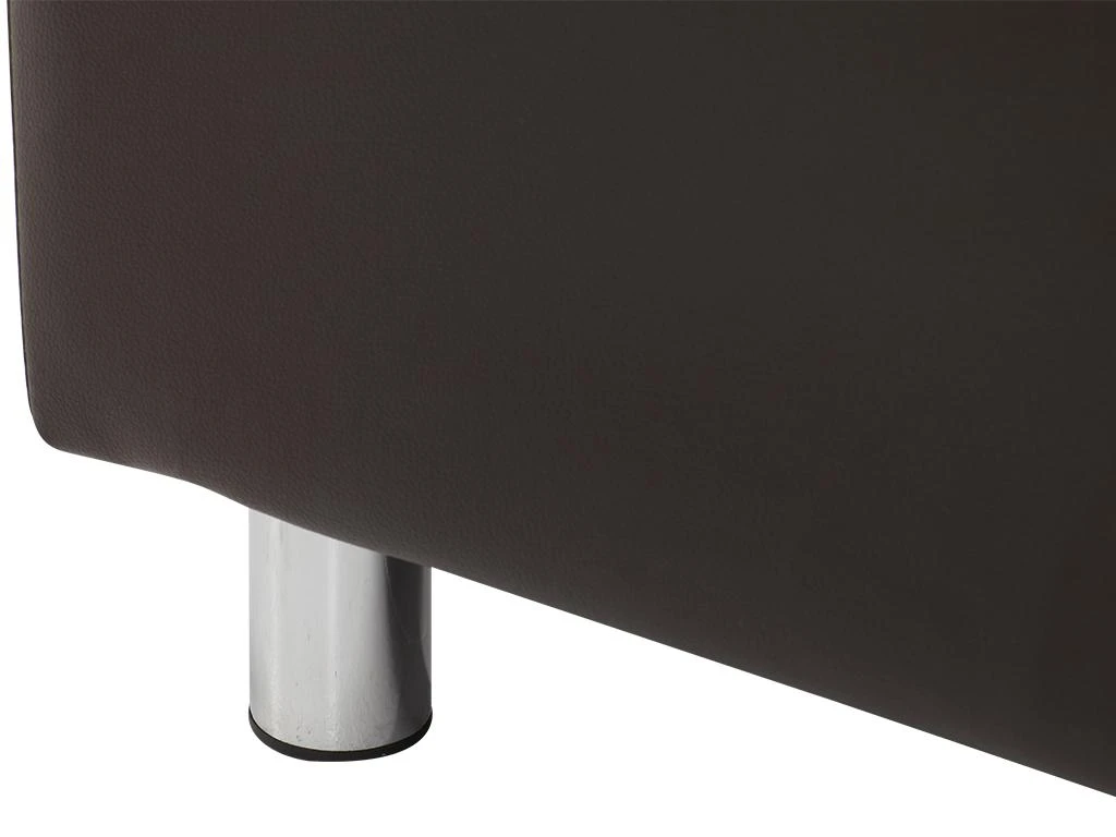 Canapé 2 Places En Simili ACKLEY - Marron 5 Canapé 2 Places En Simili ACKLEY - Marron – Image 5