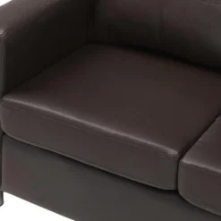 Canapé 2 Places En Simili ACKLEY - Marron 9 Canapé 2 Places En Simili ACKLEY - Marron -Promos Chesteris Boutique canape 196530