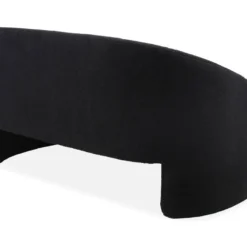 Canapé Arrondi 2 Places Indiana Tissu Bouclette Noir 8 Canapé Arrondi 2 Places Indiana Tissu Bouclette Noir -Promos Chesteris Boutique canape 19727089