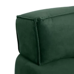 Canapé 3 Places En Velours Vert OTRANO -Promos Chesteris Boutique canape 19874009