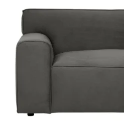 Canapé 3 Places En Velours Gris OTRANO 10 Canapé 3 Places En Velours Gris OTRANO -Promos Chesteris Boutique canape 19874027