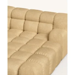 Canapé D'angle Droit 2 Places En Tissu Moutarde 8 Canapé D'angle Droit 2 Places En Tissu Moutarde -Promos Chesteris Boutique canape 19878829