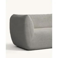 Canapé D'angle Droit 2 Places En Tissu Gris -Promos Chesteris Boutique canape 19878963