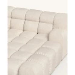 Canapé D'angle Droit 2 Places Tissu Beige 11 Canapé D'angle Droit 2 Places Tissu Beige -Promos Chesteris Boutique canape 19879375