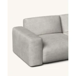 Canapé D'angle Droit 4 Places En Tissu Gris 11 Canapé D'angle Droit 4 Places En Tissu Gris -Promos Chesteris Boutique canape 19879421