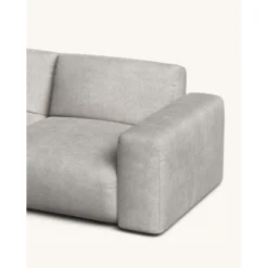 Canapé D'angle Gauche 4 Places En Tissu Gris 8 Canapé D'angle Gauche 4 Places En Tissu Gris -Promos Chesteris Boutique canape 19879441