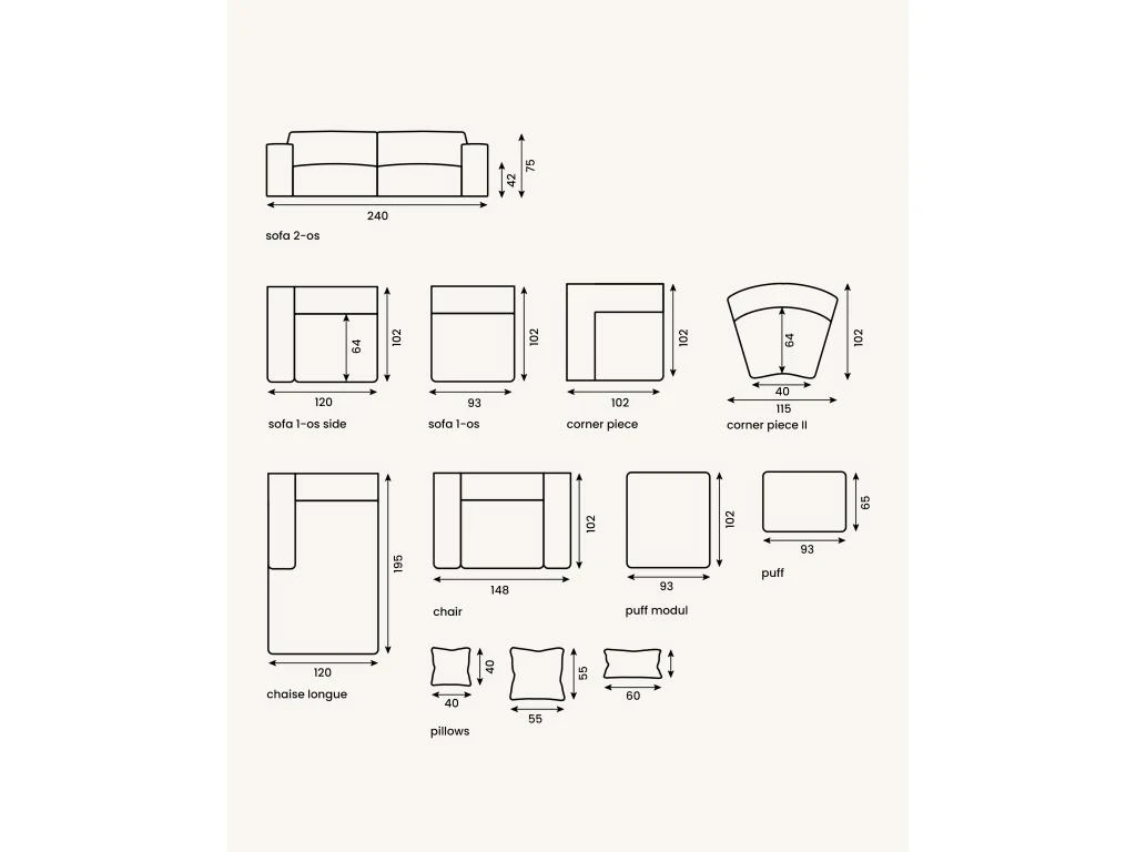 Canapé D'angle Gauche 4 Places En Tissu Gris 4 Canapé D'angle Gauche 4 Places En Tissu Gris – Image 4