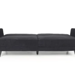 Canapé Convertible Clic-clac Refresha Velours Noir -Promos Chesteris Boutique canape 20006859