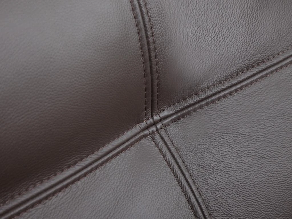 Canapé 2 Places En Cuir HAZEL - Marron 3 Canapé 2 Places En Cuir HAZEL - Marron – Image 3