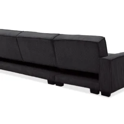 Canapé D'angle Réversible Et Convertible Johnny Velours Côtelé Noir 7 Canapé D'angle Réversible Et Convertible Johnny Velours Côtelé Noir -Promos Chesteris Boutique canape 20905023