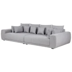 Canapé 4 Places En Tissu Gris TORPO -Promos Chesteris Boutique canape 20911497