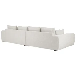 Canapé 4 Places En Tissu Beige TORPO -Promos Chesteris Boutique canape 20911511