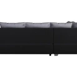 Canapé D'angle Convertible "Gregory" - 268 X 99/178 X 85 Cm - 4 Places - Gris/Noir - Angle Gauche 11 Canapé D'angle Convertible "Gregory" - 268 X 99/178 X 85 Cm - 4 Places - Gris/Noir - Angle Gauche -Promos Chesteris Boutique canape 20959139