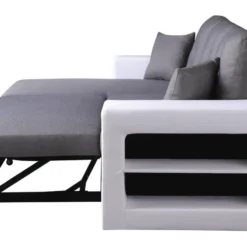 Canapé D'angle Convertible/réversible "Axel" - 3 Places - Blanc/Gris 9 Canapé D'angle Convertible/réversible "Axel" - 3 Places - Blanc/Gris -Promos Chesteris Boutique canape 20959267