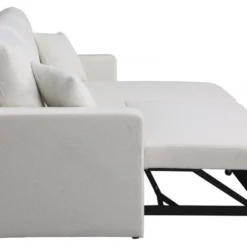 Canapé D'angle Convertible/reversible Avec Coffre "Alain" - 3 Places - Bouclettes - Blanc -Promos Chesteris Boutique canape 20959283