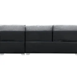 Canapé D'angle Réversible "Valentine" - 4 Places - Gris/Noir 9 Canapé D'angle Réversible "Valentine" - 4 Places - Gris/Noir -Promos Chesteris Boutique canape 20959471