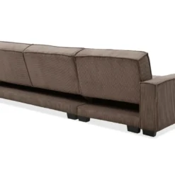 Canapé D'angle Réversible Et Convertible Johnny Velours Côtelé Taupe 8 Canapé D'angle Réversible Et Convertible Johnny Velours Côtelé Taupe -Promos Chesteris Boutique canape 21134117