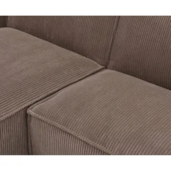 Canapé D'angle Réversible Et Convertible Johnny Velours Côtelé Taupe 9 Canapé D'angle Réversible Et Convertible Johnny Velours Côtelé Taupe -Promos Chesteris Boutique canape 21134119