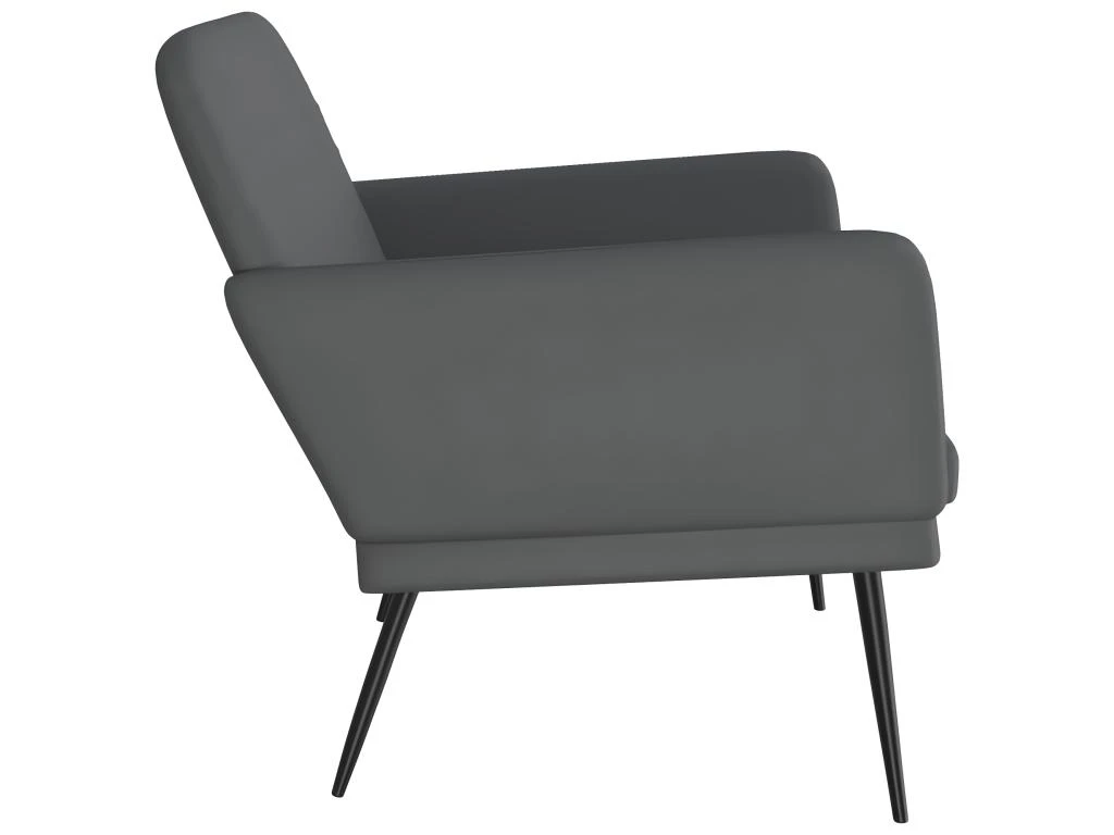 Banc Banquette 107 X 80 X 81 Cm Synthétique Gris 02_0010697 3 Banc Banquette 107 X 80 X 81 Cm Synthétique Gris 02_0010697 – Image 3