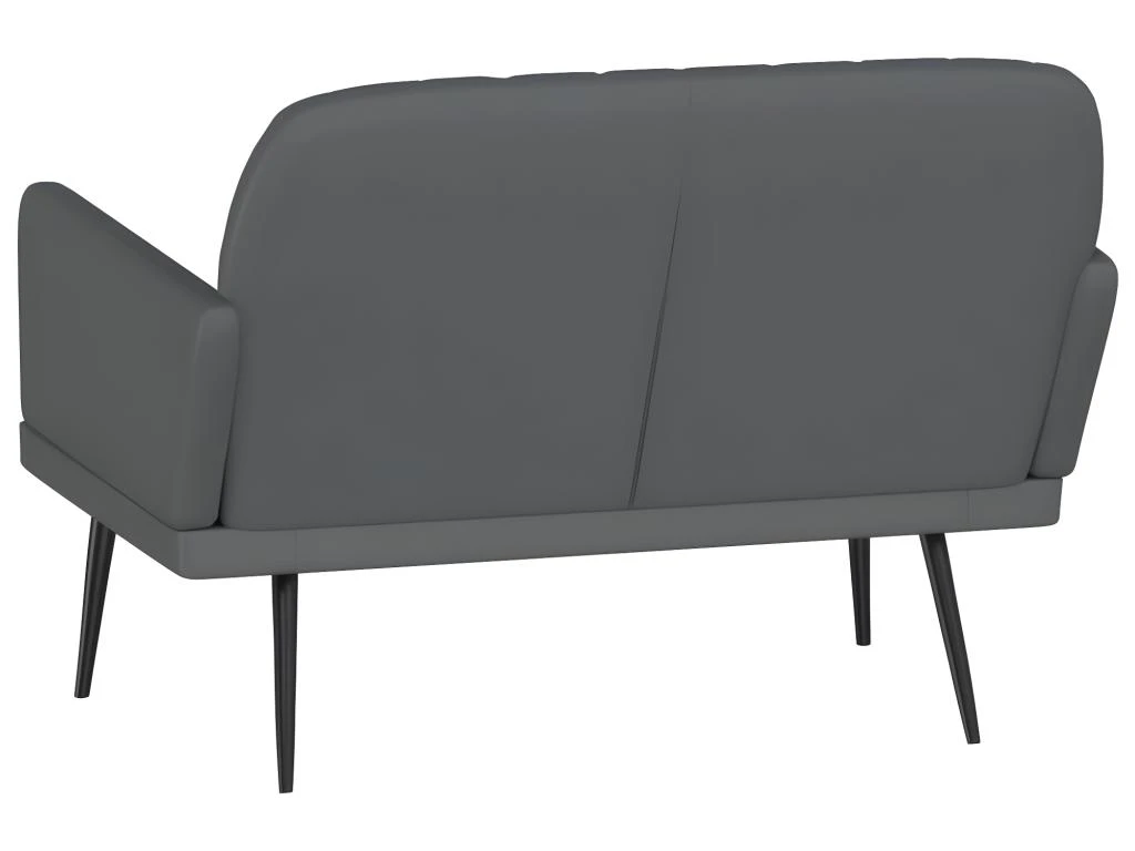 Banc Banquette 107 X 80 X 81 Cm Synthétique Gris 02_0010697 4 Banc Banquette 107 X 80 X 81 Cm Synthétique Gris 02_0010697 – Image 4