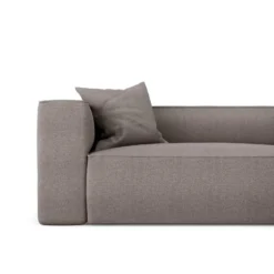 Canapé D'angle Symétrique Tissu Tramé Taupe -Promos Chesteris Boutique canape 21269687