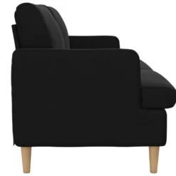 Canapé 3 Places En Lin Noir 12 Canapé 3 Places En Lin Noir -Promos Chesteris Boutique canape 21488353