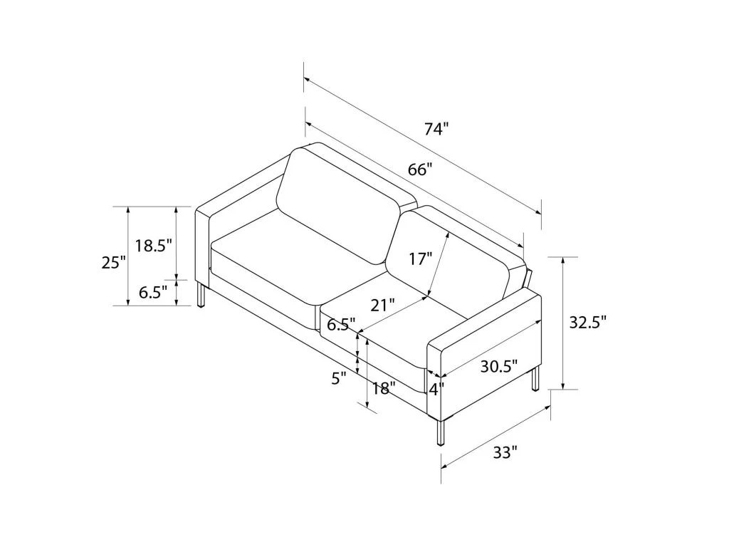 Canapé 3 Places En Lin Ivoire 5 Canapé 3 Places En Lin Ivoire – Image 5
